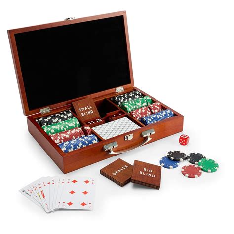 holz pokerkoffer